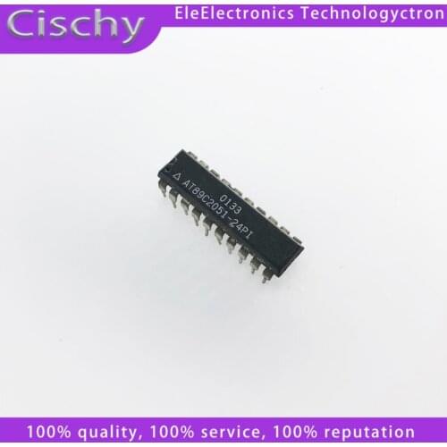 1PCS AT89C2051-24PU AT89C2051-24PI AT89C2051 DIP-20