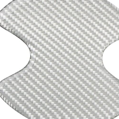 4x Carbon Fiber Auto Car Door Handle Films Guard Anti-Scratch Stickers