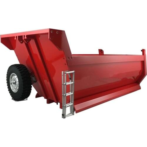 49cm metal actro dumper truck car hopper bucket for tamiya 1:14 scale remote control tractor trailer scania MAN beenz king volvo