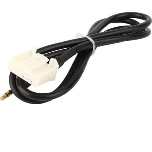 Car-Styling 3.5MM AUX Audio Radio Earphone MP3 Player Phone Input Adapter Cable For Toyota 2016 New