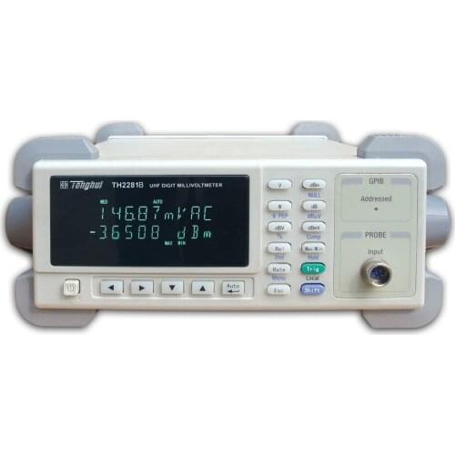 Fast arrival 9k-1200MHz , RF(ultrahigh-frequency) VFD Millvoltmeter TH2281B