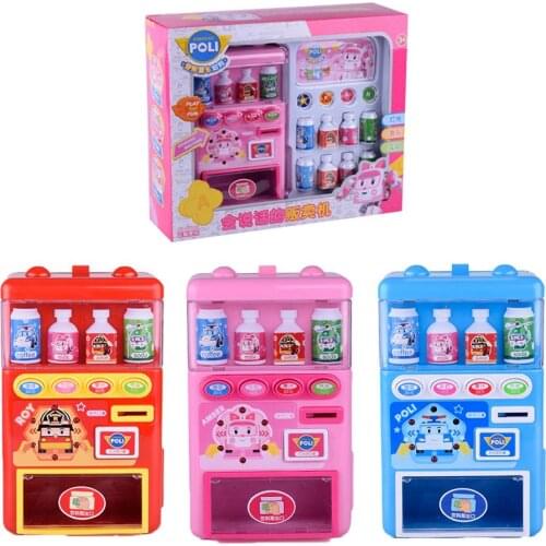 Childrens Simulated Vending Machine Puzzle Drinks Beverage Vending Machine Toy Pretend Toy Beverage Cute Funny Toys