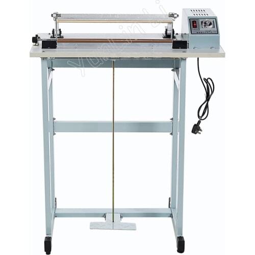 SF-1000 Plastic Film Sealing Machine Foot Pedal Plastic Bag Sealer Heat Sealing Machine Package Use