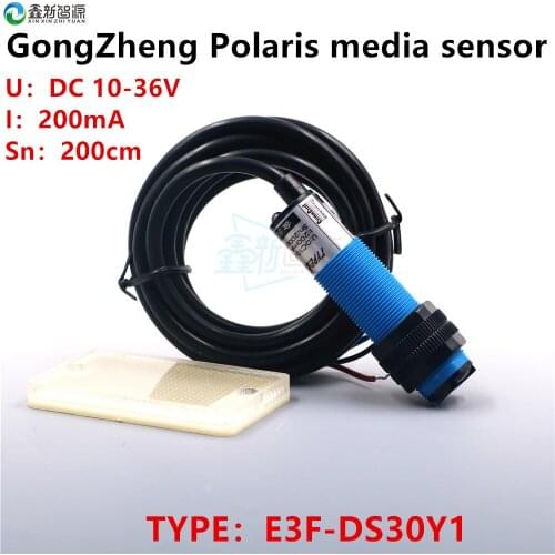 Photoelectric switch for Gongzheng Polaris 3204AU 3208 Inkjet printer Media sensor ES18-R2NK proximity sensor switch10-36V 200mA