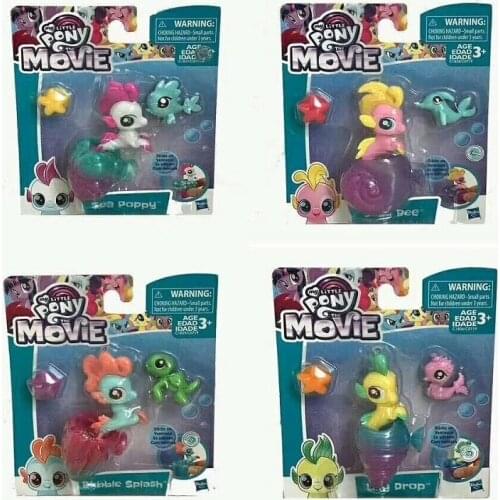 Hasbro My little Pony Action Figure Toys Mini Anime Figures Pony Dolls Toys Pony Collection Model Children Toys Christmas Gift