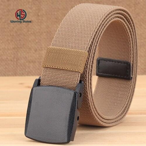 Canvas Belt for Men Women Waist 2019 Plastic Steel Buckle Belt Cowboy Casual Man Black Belt Belts for Women for Jean