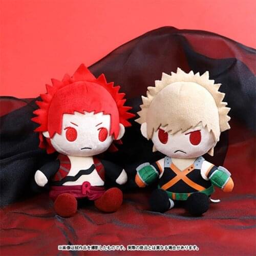 Stuffed 20cm Movic My Hero Academia Doll Deku Shoto Bakugou Kaminari Denki Kirishima Eijiro Cute Plush Collectible Creative Gift