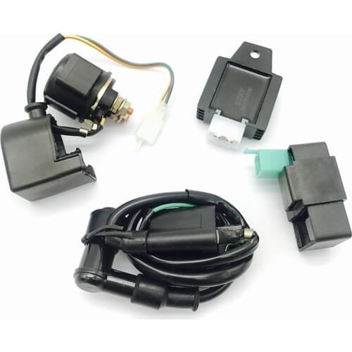 New Ignition Coil CDI Regulator Rectifier Relay Kit For 50 70 90 110cc Chinese ATV