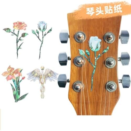 Excellent Guitar Decal Sticker Guitar neck sticker DIY Guitar accessories