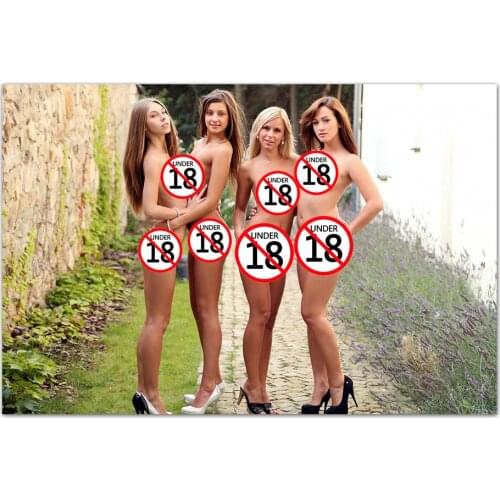 Sexy Models Canvas Painting Wall Art Poster Nordic Print Modern Picture Home Decor