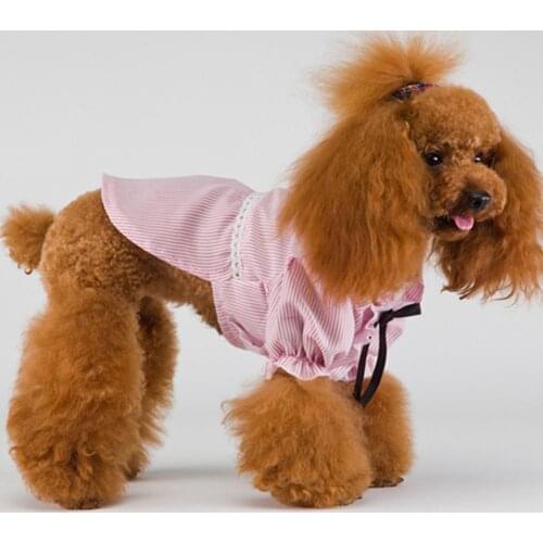 Pet Shirt Stand-up Collar Breathable Short Sleeve Pet Fashion Two-legged Small Dog Pets Clothing одежда для собак мелких