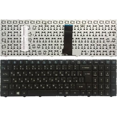 Russian New keyboard for CLEVO MP-13M16EE-430 6-80-WA500-390-1 RU black without frame laptop keyboard