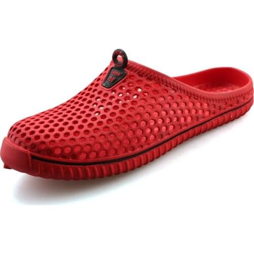 2021 Women Men Sandals Summer Hole Shoes Clogs Girl Boy Lovers Home Garden Beach Flat Slippers