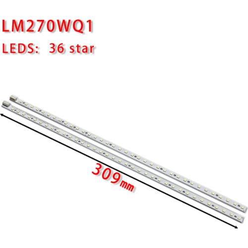 310mm LED Backlight Lamp strip bar 36leds For Apple 27" LCD LM270WQ1 SD C2 MB270B2U SDA2 SDB1 SDE3 SDE5 SDF1 LGT2781 LGT2795