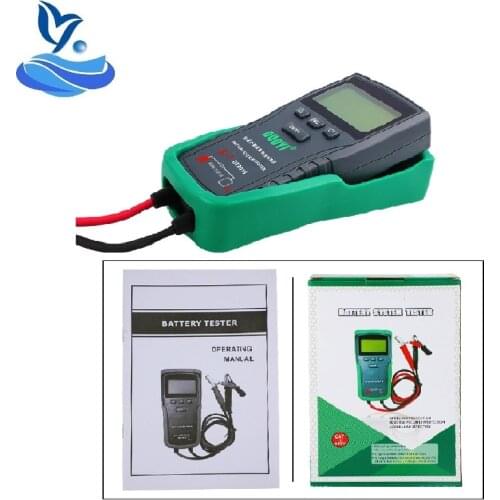 Vehicle battery system tester dy2015 12V CCA capacity electronic load battery charging start test tool