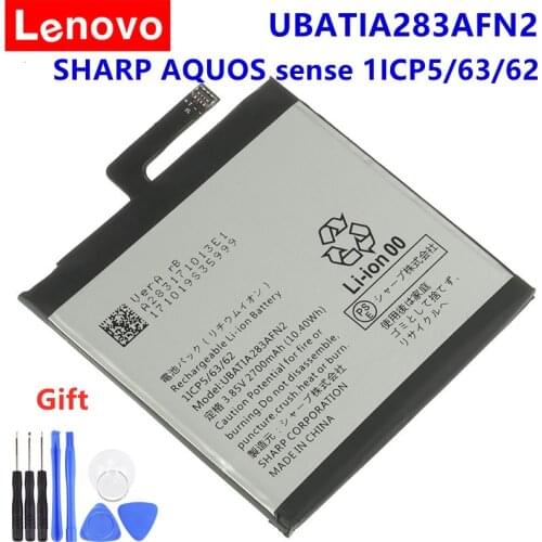 UBATIA283AFN2 Original Battery For SHARP AQUOS sense 1ICP5/63/62 Batteries 2700mAh + Free Gfit