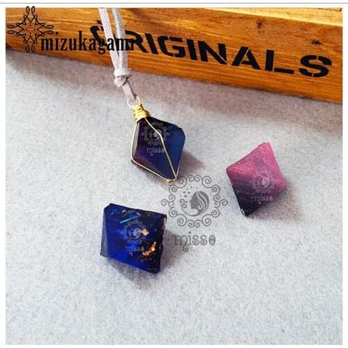 UV Resin Jewelry Liquid Silicone Mold Crystal Irregular Stone Shape Resin Molds 1PCS For DIY Energy Pendant Necklace Making Mold