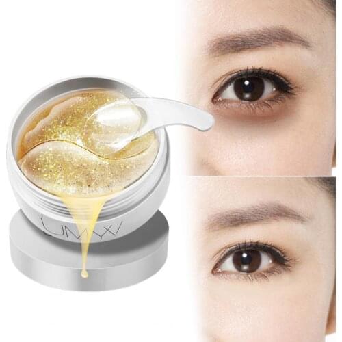 Skin Care 60Pcs Excellent Revitalize Refresh Skin Under Eye Patches Anti-Sagging Eye Pads Deep Hydrating for Home
