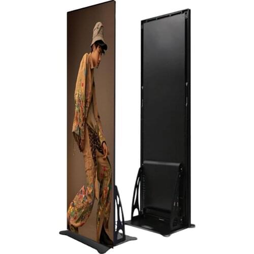 Indoor P2.5 P3 Portable Smart Advertising Player led screen Poster Display for Shopping mall