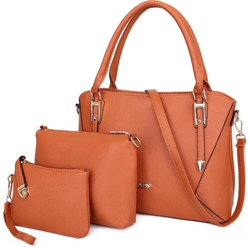 4pcs/Set Women Bag Ladies Hand Bags Luxury Handbags Women Bags Designer Shoulder Bags For Women 2021 Handbag PU Composite Bag