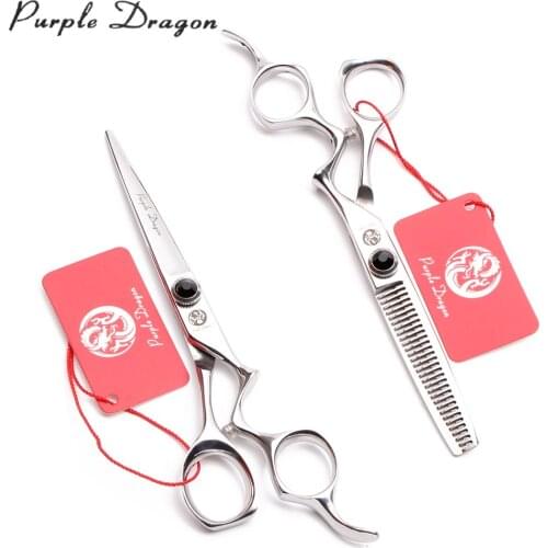 5.5" 6" 440C Silver Straight Scissors Thinninng Shears Dogs Shears Animal Shears Puppy Grooming Scissors Pets Scissors Set Z9016