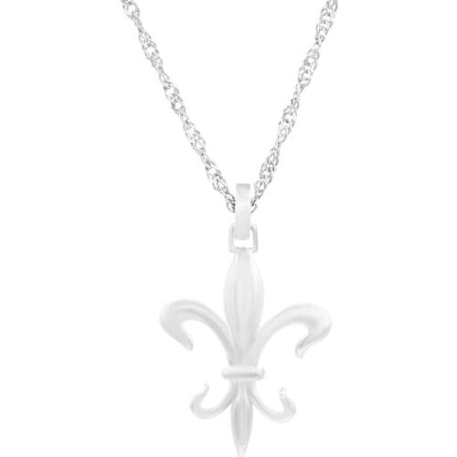 GULCE DERELI, LILY CHARM CHAIN NECKLACE, CHAIN NECKLACES, CHARM NECKLACES, GIFT BOX, GOLD/SILVER PLATED