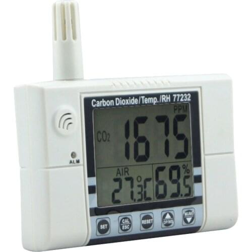 CO2 Humidity Meter Indoor Air Quality Monitor AZ77232 Carbon dioxide Temperature RH Meter