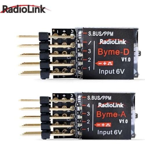 Radiolink Byme-A/Byme-D Flight Controller Gyroscope Self-stabilization Balance for Delta Wing SU27 F22 3D Fixed Wing 4CH Trainer