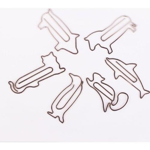 Cute Animal Creative Paper Clip Cartoon Special Paper Clip Stylet new Office Accessories Paperclips Metal Paper Clips Para Papel