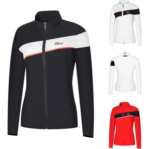 New Womens Golf Spring/summer Outdoor Sports Thin Breathable Stretch Coat