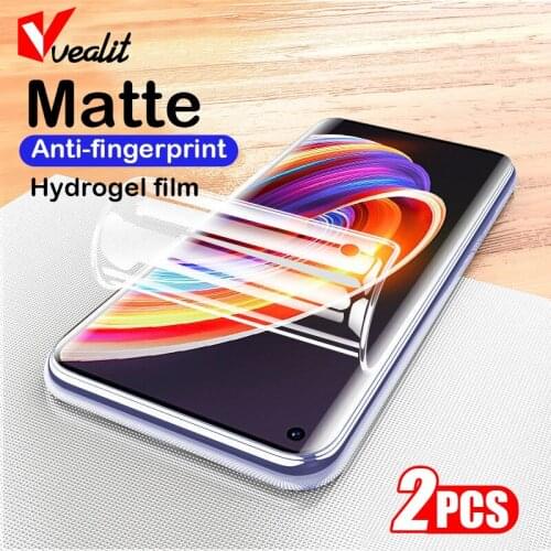Full Cover Matte Hydrogel film For OPPO A74 A35 A94 A54 Realme GT Neo X7 8 7 Pro Ultra C21 C25 V13 V15 Screen Protector No Glass