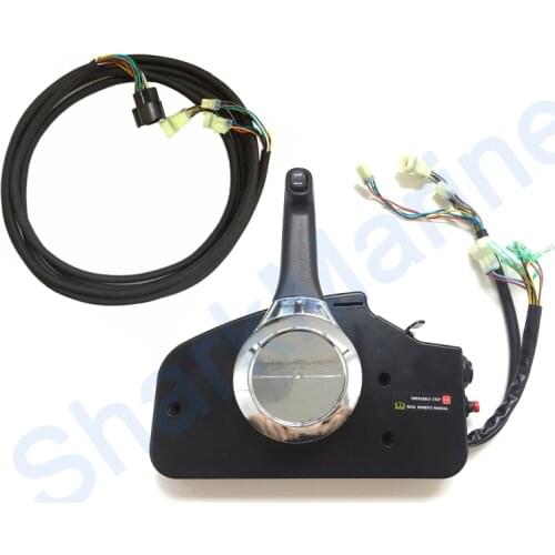Remote control for HONDA outboard PN 24800-ZZ5-A02, 16.4FT WIRE HARNESS INCLUDED
