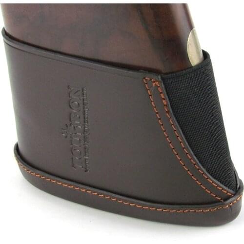 Tourbon Gun Buttstock Recoil Pad Durable Shotgun Stock Extension Genuine Leather On-Slip Rifle Shooting Hunting Gun Accessories