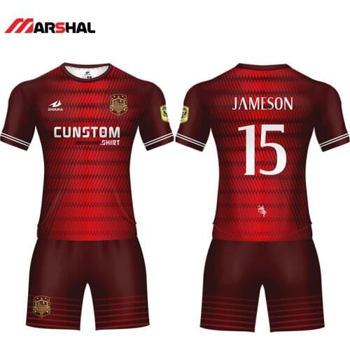Personalized Design Soccer Uniforms For Club Football Kits Jerseys Uniforme Futebol WeaCustom Any Logo Numbers Camisa De Futebol