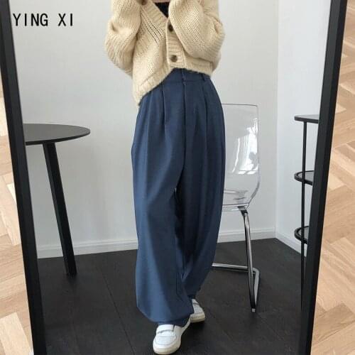 Женские брюки с высокой талией YING XI China At AliExpress