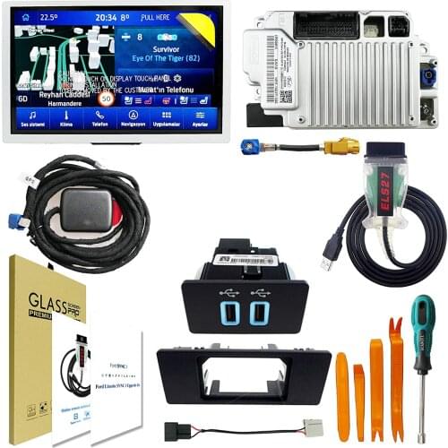 Factory SYNC 2 to SYNC 3 Upgrade Kit APIM Module Antenna Carplay GPS Navigation Fit for Ford Lincoln Sync3