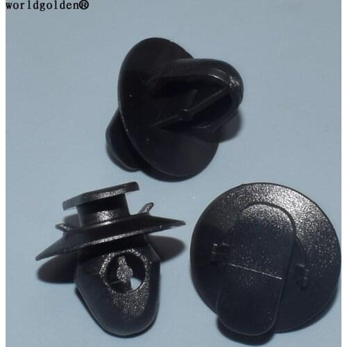 Worldgolden 100pcs auto clips Trim Panel Retainer