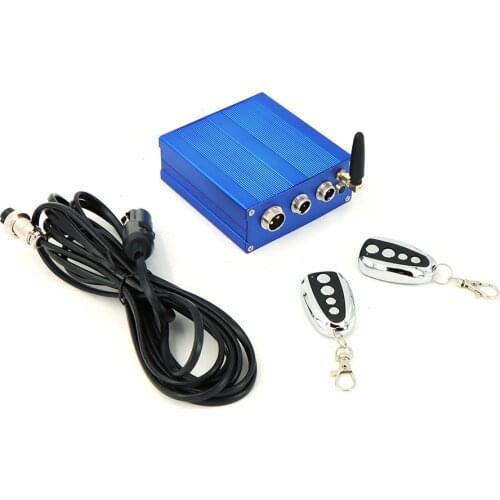 Car Accessories Electric Exhaust Valve Controller Box+Wireless +2 Remote+Wire Harness For Exhaust Catback Downpipe HU-CUT001A-DZ