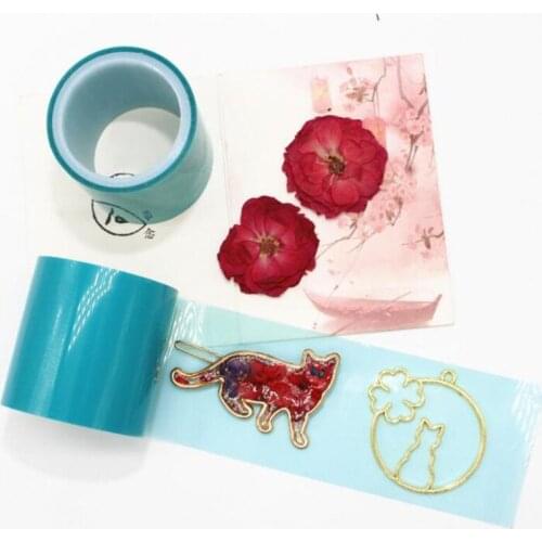 5m/roll Traceless Tape Seamless Paper Tape For DIY Hollow Open Metal Frame Bezel Setting UV Epoxy Resin Molds Jewelry Making