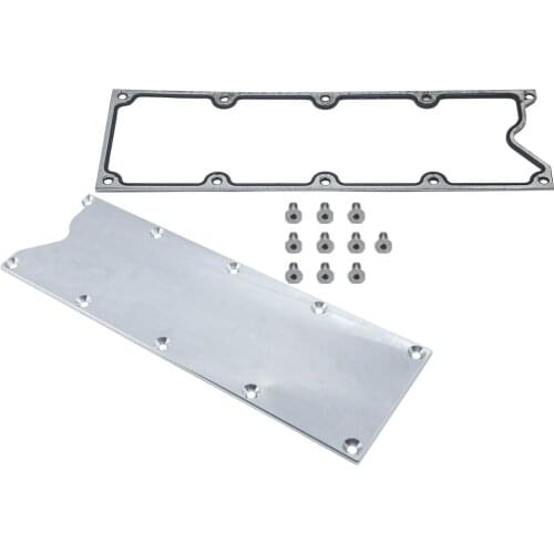 Engine for LS Gen 3 VALLEY PAN Cover with GASKET Plate Billet Knock Sensor Delete LSX LS1 551629 12558178