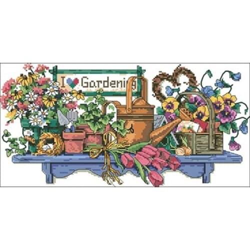 I love pastoral patterns Counted Cross Stitch 11CT 14CT 18CT DIY Chinese Cross Stitch Kits Embroidery Needlework Sets