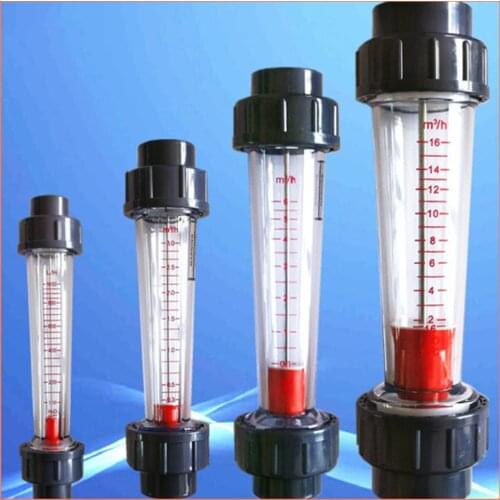 LZS-80 pastic tube series rotameter flow meter flowmeter Tools Measurement Measuring Instruments FlowMeters LZS80 PVC Tube