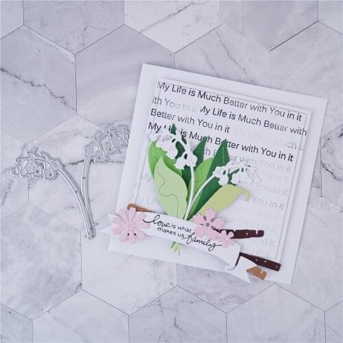 InLoveArts Birds Metal Cutting Dies Stencil DIY Flower Branches Scrapbooking Photo Album Decor Embossing Cards Making DIY Crafts