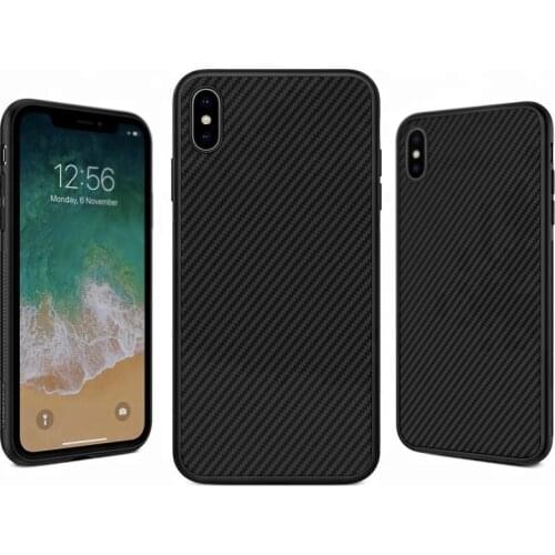 Nillkin Original Synthetic Fiber Geometric Hard PC Protective Back Cover For iPhone XS Max