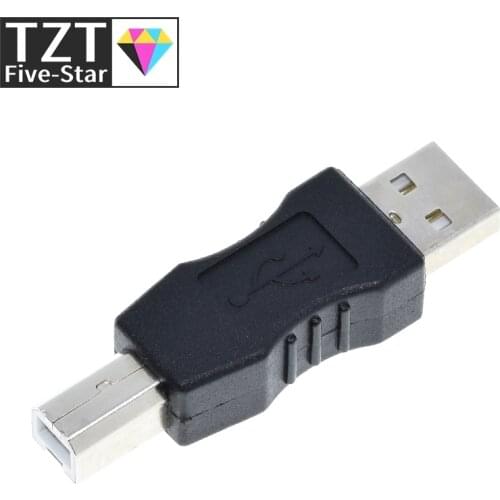 USB 2.0 Type A Female to B Male Adaptor For USB Printer Square Of the Public Transfer Joint