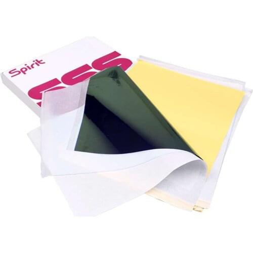 25Pcs Tattoo Stencil Transfer Carbon Paper Top A4 Size Makeup Tattoo Supplie