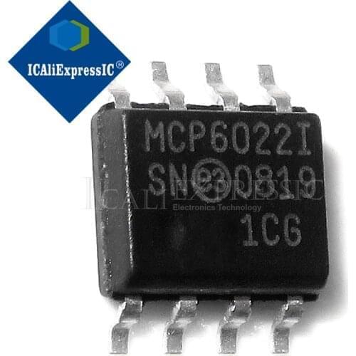 10PCS MCP6022-I/SN MCP6022-I SOP-8 SOP MCP6022 SMD new original In Stock