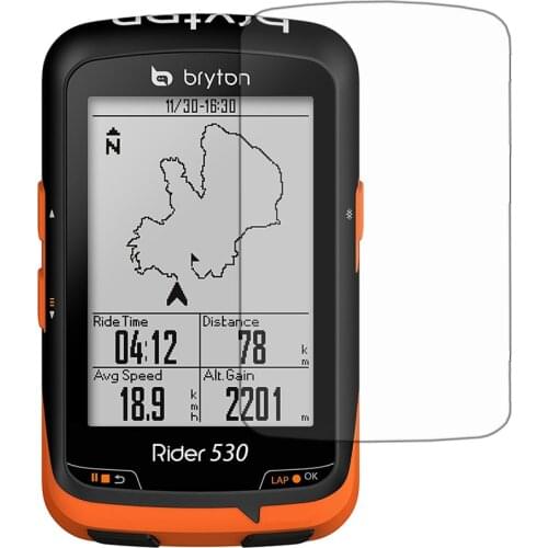 3x Clear LCD Screen Protector Guard Cover Film Skin for Cycling GPS Bryton Rider 530