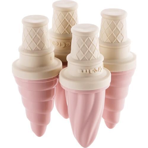 4pcs /set! Mold Ice Cream Formas Gelados Popsicle Maker DIY Ice Cream Tools Pudding Sticks Cooking Tools