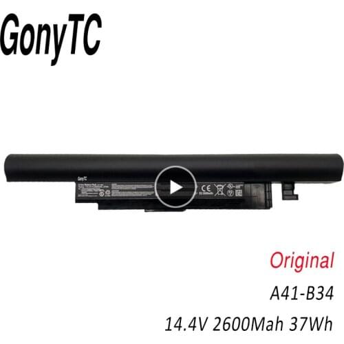 GONYTC A41-B34 2600mah A41-B34 Laptop battery For Medion MD98474 MD98562 MD98477 MD98564 MD98167 MD98089 MD98080 MD98066 battery